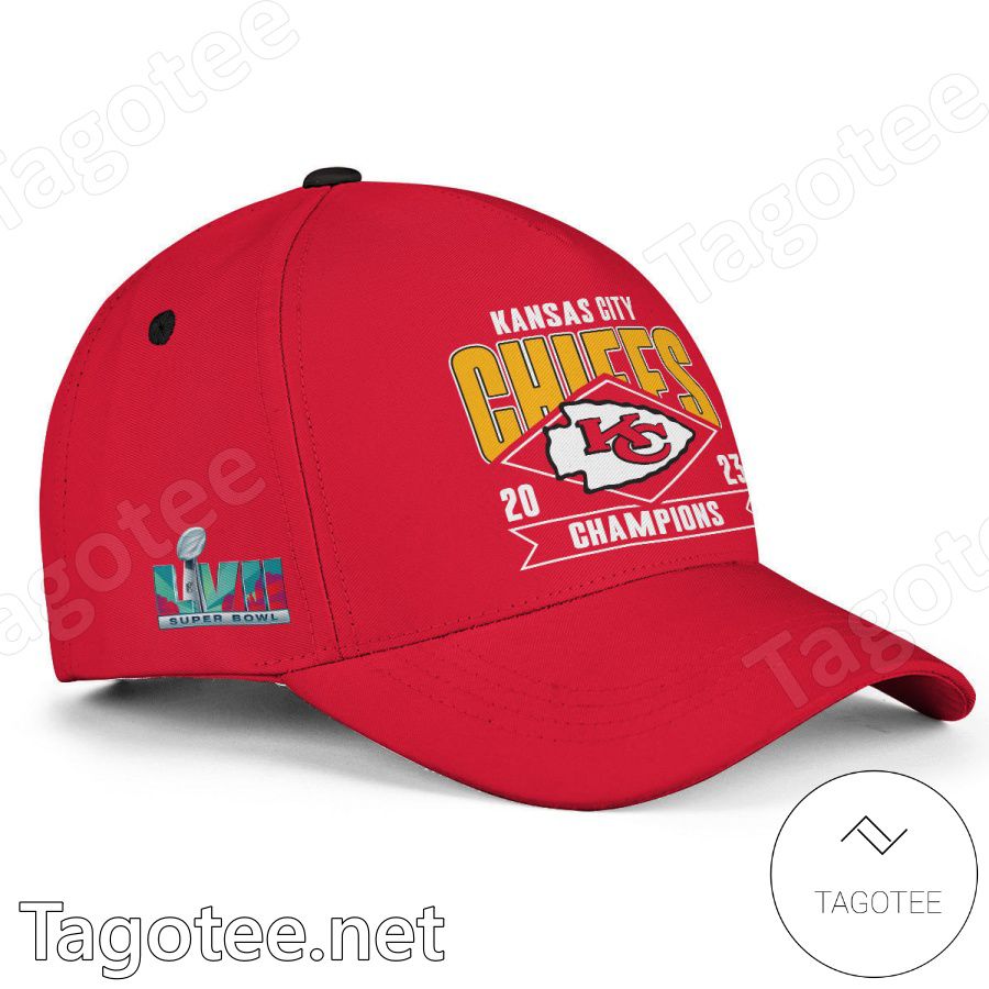 Kansas City Chiefs 2023 Super Bowl Champions Classic Cap Hat a