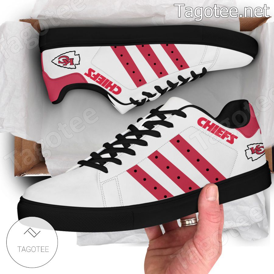 Kansas City Chiefs NFL Logo Stan Smith Shoes - EmonShop a