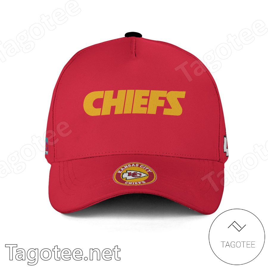 Kansas City Chiefs With Super Bowl Logo Classic Cap Hat