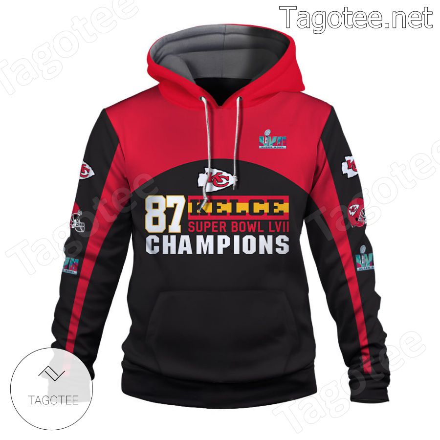 Kelce 87 Kansas City Chiefs Fan NFL Hoodie a