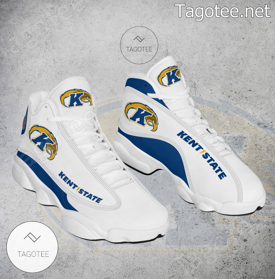 Kent State NCAA Logo Air Jordan 13 Shoes - BiShop