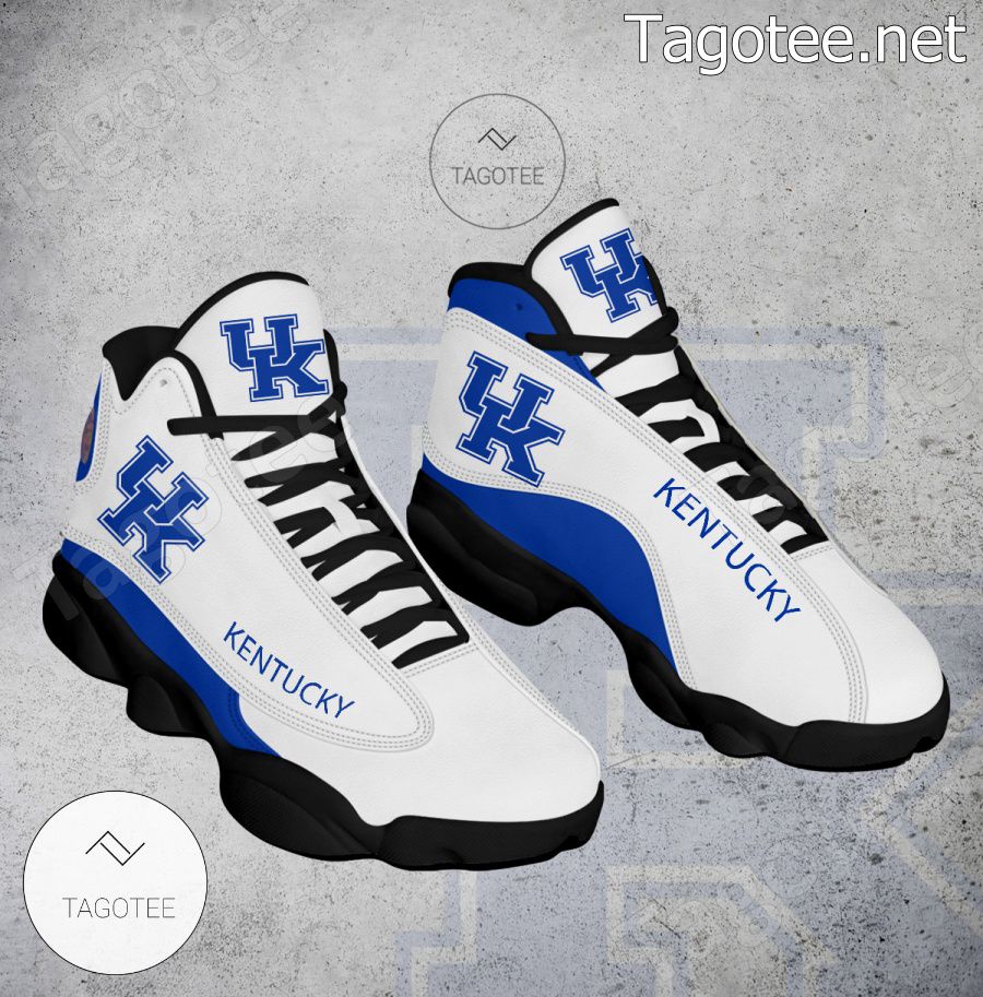 Kentucky NCAA Logo Air Jordan 13 Shoes - BiShop a