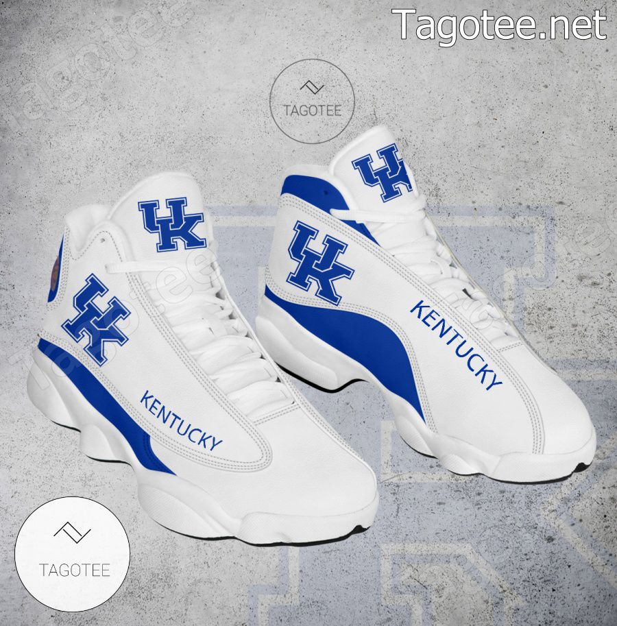 Kentucky NCAA Logo Air Jordan 13 Shoes - BiShop