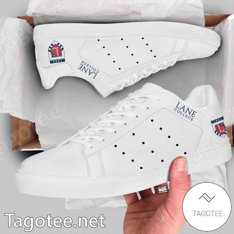 Lane College Logo Stan Smith Shoes - EmonShop