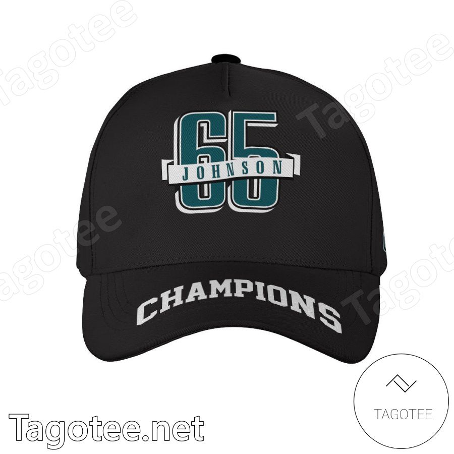 Lane Johnson 65 Champion Philadelphia Eagles Classic Cap Hat