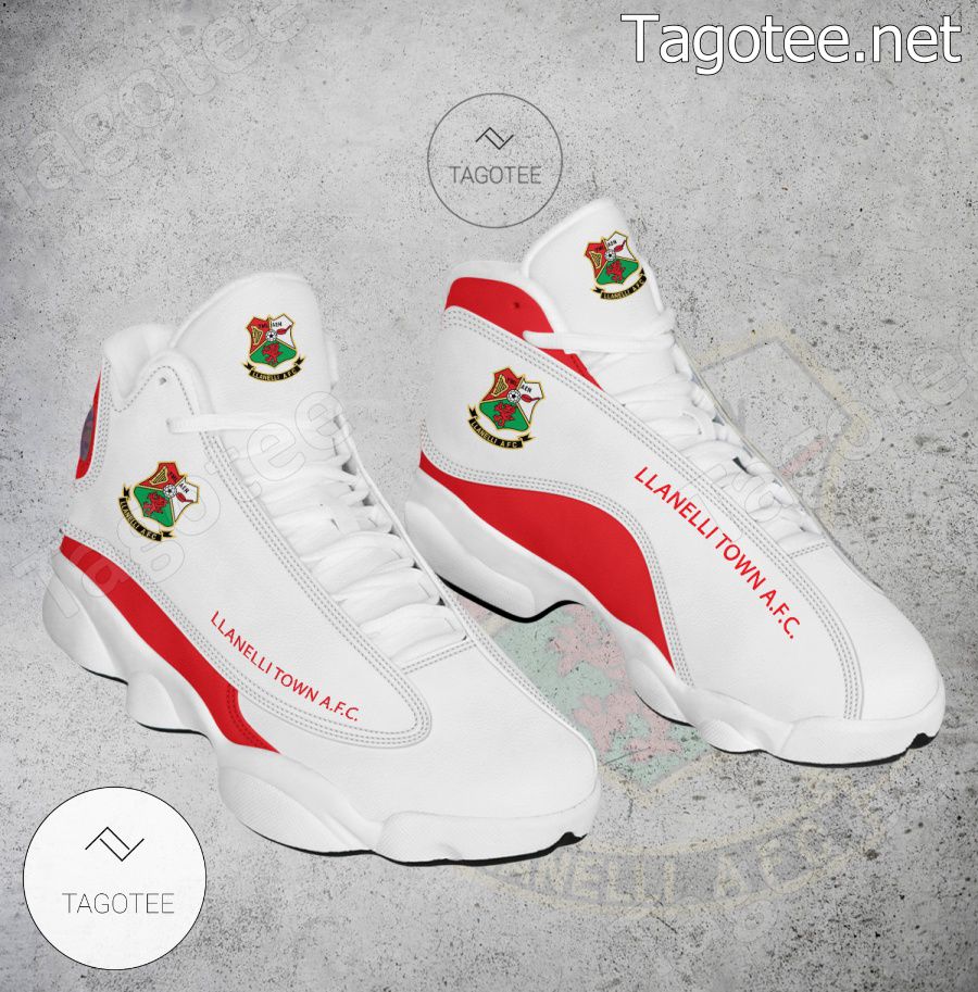 Llanelli AFC Logo Air Jordan 13 Shoes - EmonShop