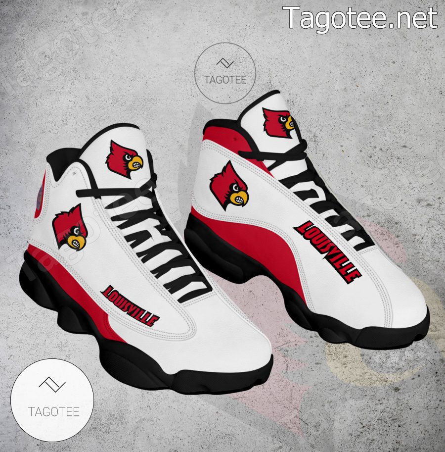 Louisville NCAA Logo Air Jordan 13 Shoes - BiShop a