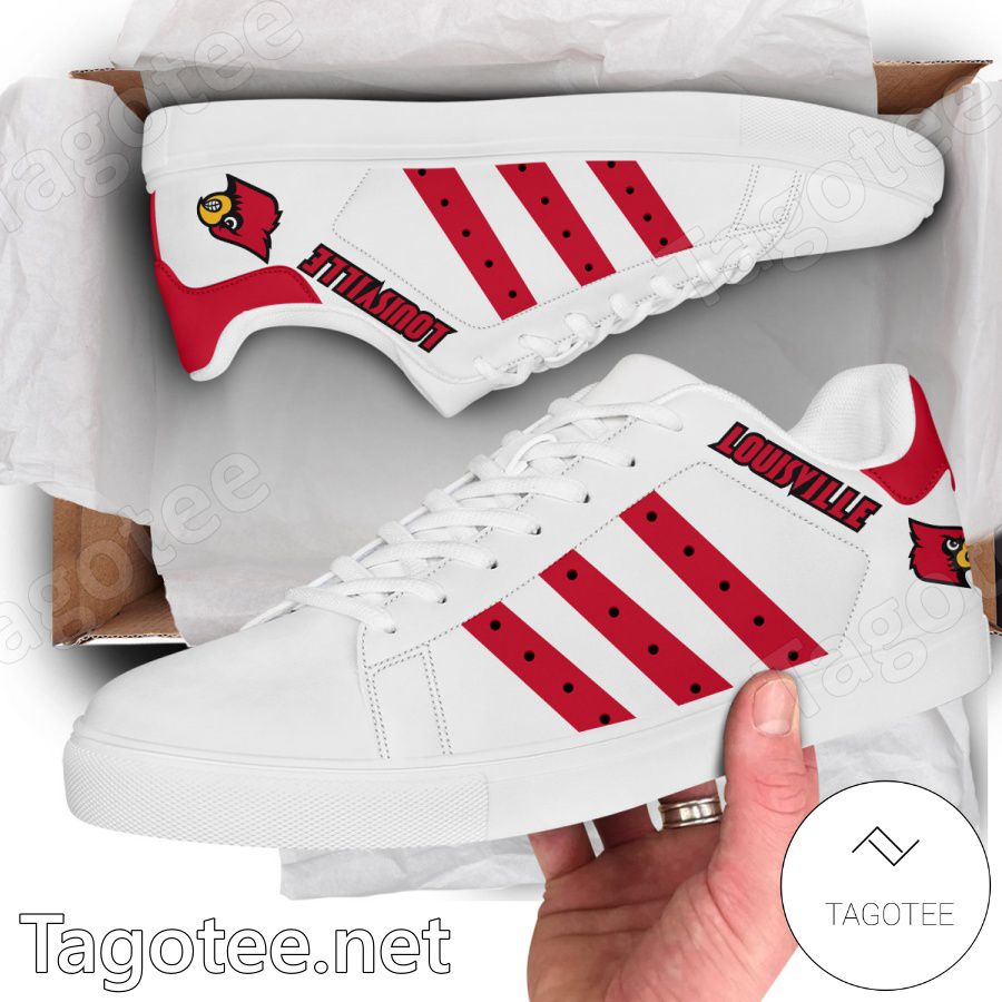 Louisville NCAA Stan Smith Shoes - BiShop