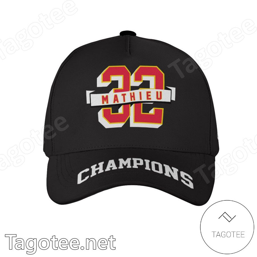 Mathieu 32 Champions Kansas City Chiefs Classic Cap Hat