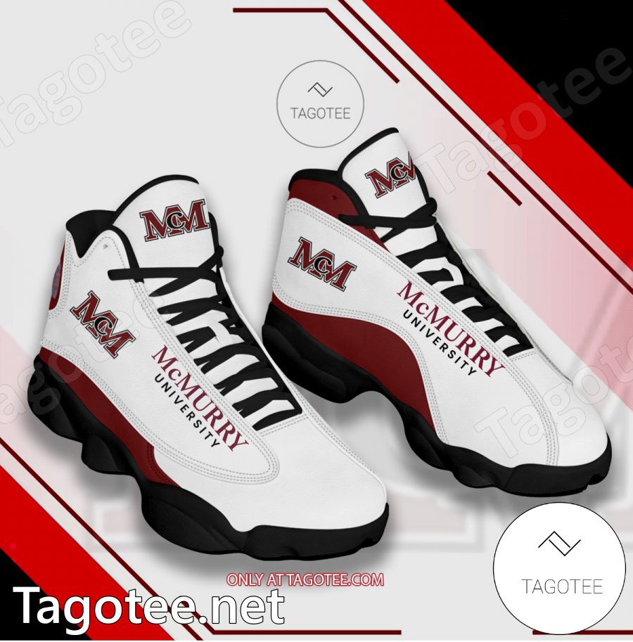 McMurry University Logo Air Jordan 13 Shoes - BiShop a