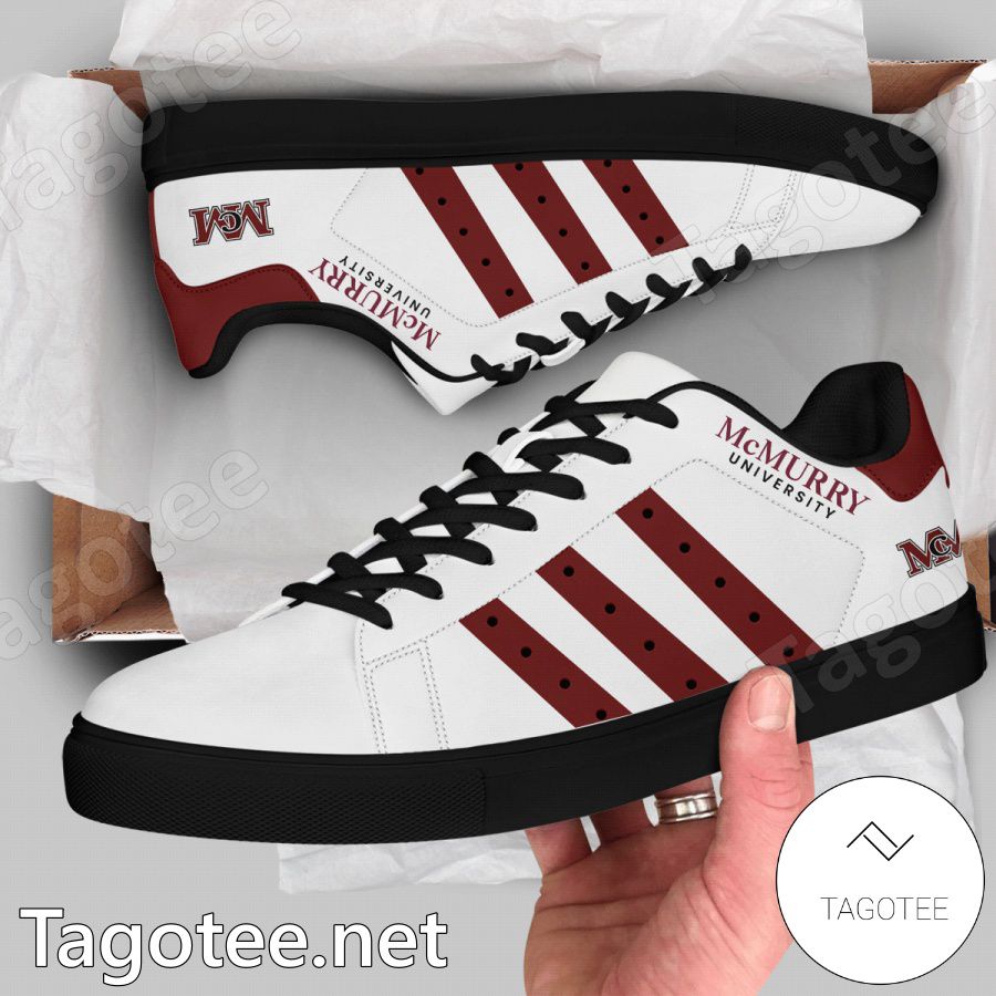 McMurry University Logo Stan Smith Shoes - BiShop a