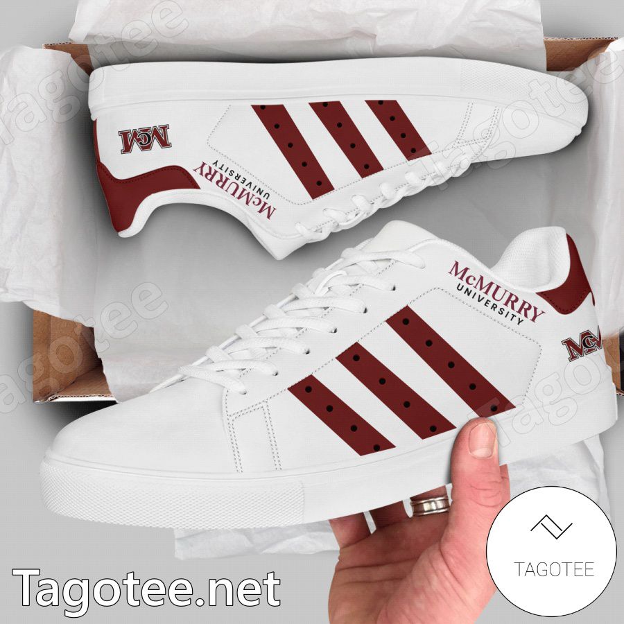 McMurry University Logo Stan Smith Shoes - BiShop