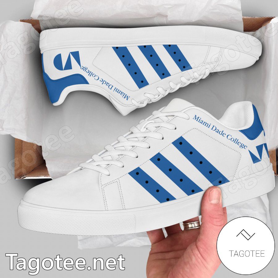 Miami Dade College Print Stan Smith Shoes - EmonShop