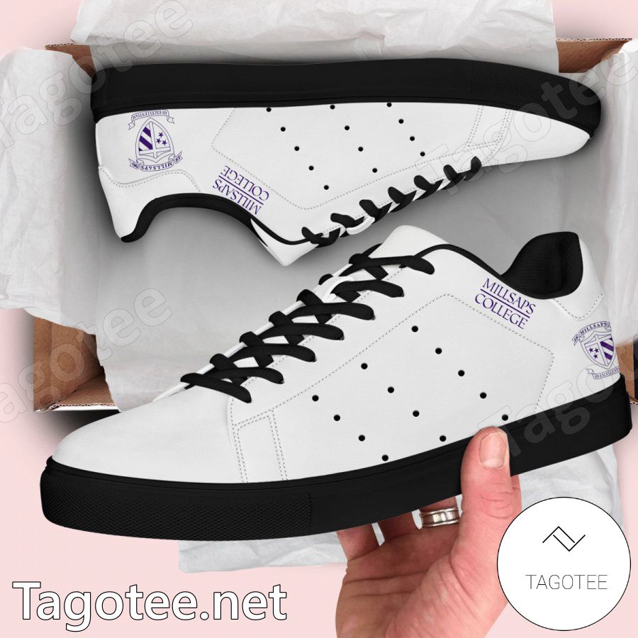 Millsaps College Logo Stan Smith Shoes - EmonShop a