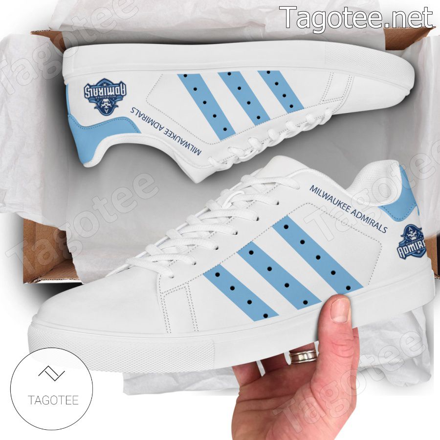 Milwaukee Admirals Hockey Stan Smith Shoes - BiShop