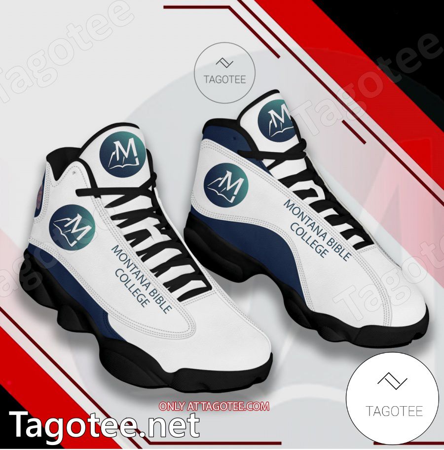 Montana Bible College Logo Air Jordan 13 Shoes - BiShop a