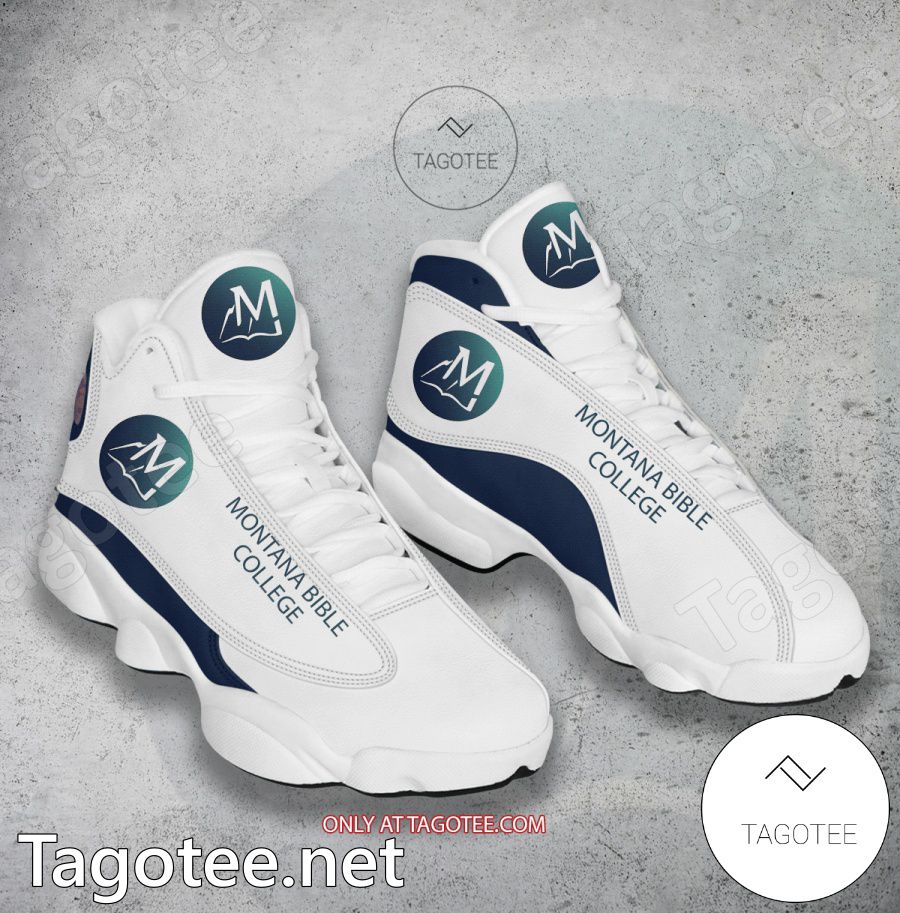 Montana Bible College Logo Air Jordan 13 Shoes - BiShop