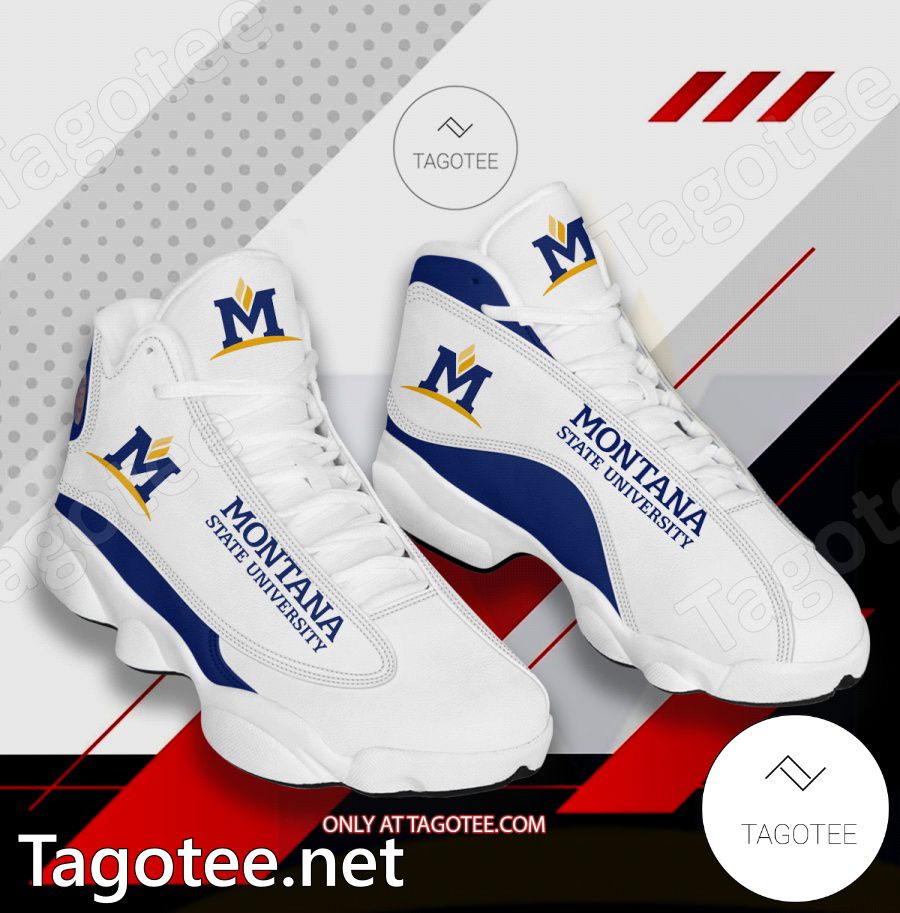 Montana State University Logo Air Jordan 13 Shoes - BiShop