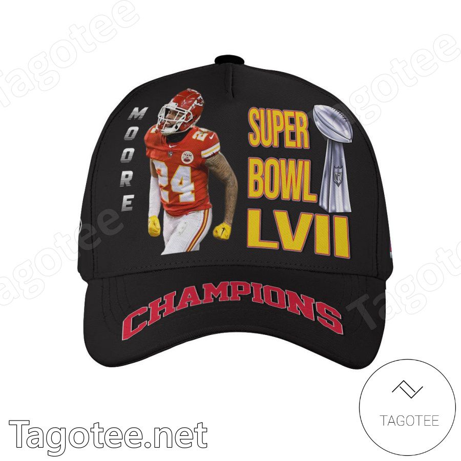 Moore Kansas City Chiefs Super Bowl LVII Champions Classic Cap Hat