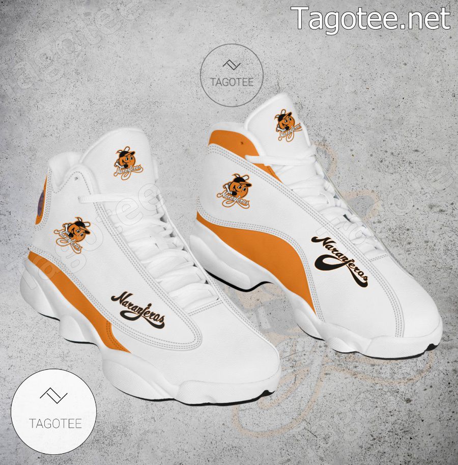 Naranjeros de Hermosillo Logo Air Jordan 13 Shoes - EmonShop