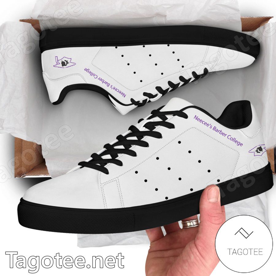 Neecee's Barber College Logo Stan Smith Shoes - BiShop a