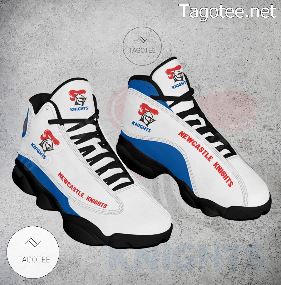 Newcastle Knights Logo Air Jordan 13 Shoes - EmonShop a