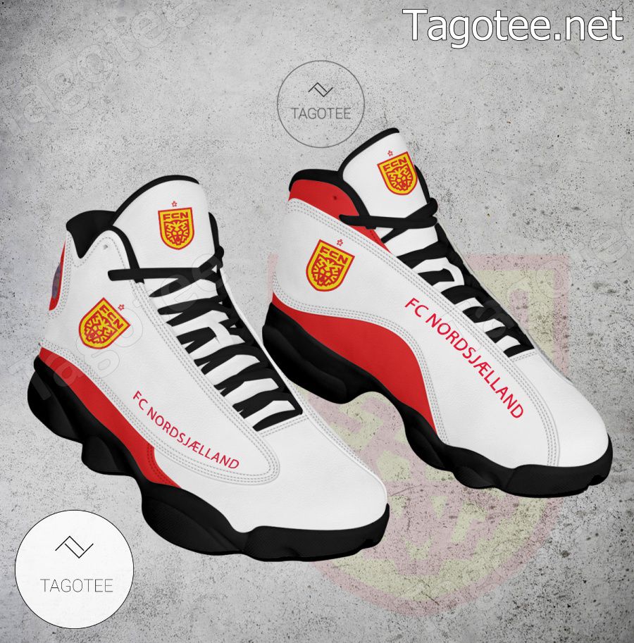 Nordsjaelland Logo Air Jordan 13 Shoes - EmonShop a