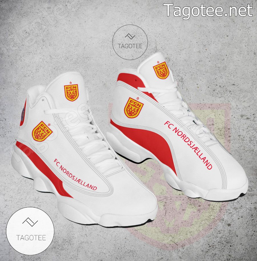 Nordsjaelland Logo Air Jordan 13 Shoes - EmonShop