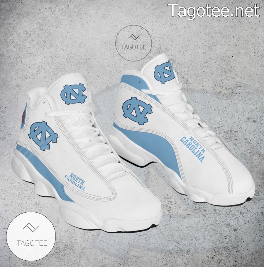 North Carolina NCAA Logo Air Jordan 13 Shoes - BiShop