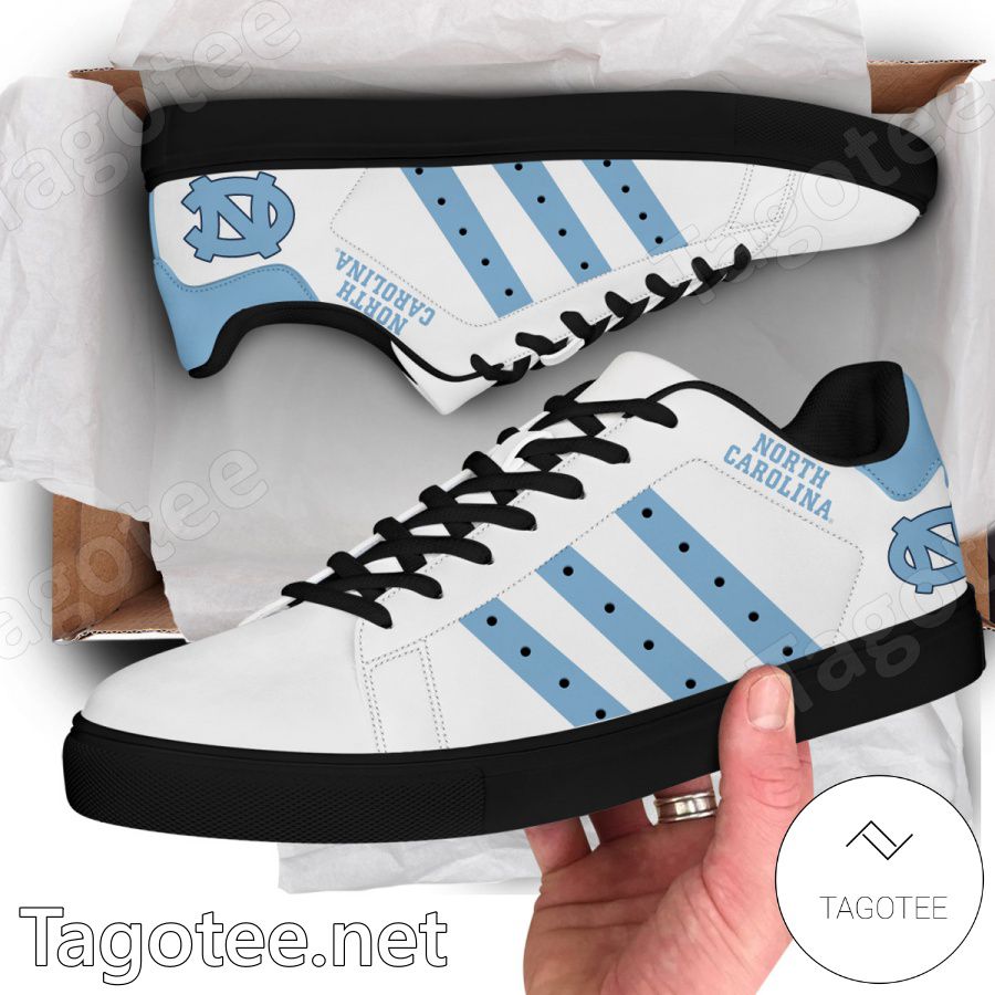 North Carolina NCAA Stan Smith Shoes - BiShop a