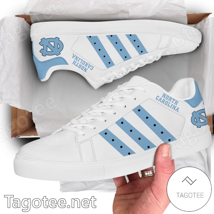 North Carolina NCAA Stan Smith Shoes - BiShop