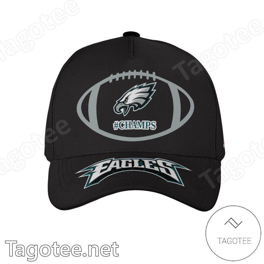 Number 1 Philadelphia Eagles Super Bowl LVII Champs Classic Cap Hat a