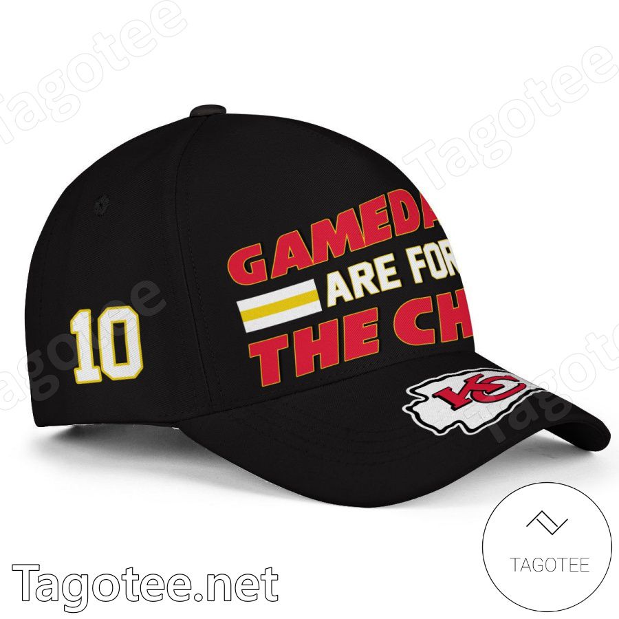 Number 10 Gamedays Are For The Chop Kansas City Chiefs Super Bowl LVII Classic Cap Hat