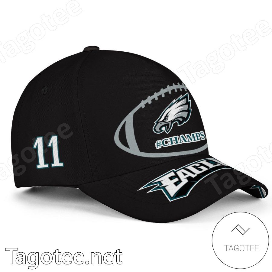 Number 11 Philadelphia Eagles Super Bowl LVII Champs Classic Cap Hat