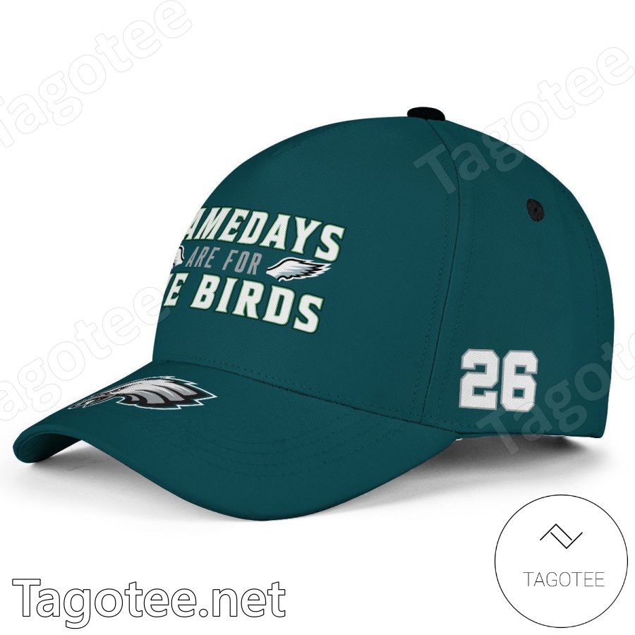 Number 26 Gamedays Are For The Birds Philadelphia Eagles Super Bowl LVII Classic Cap Hat