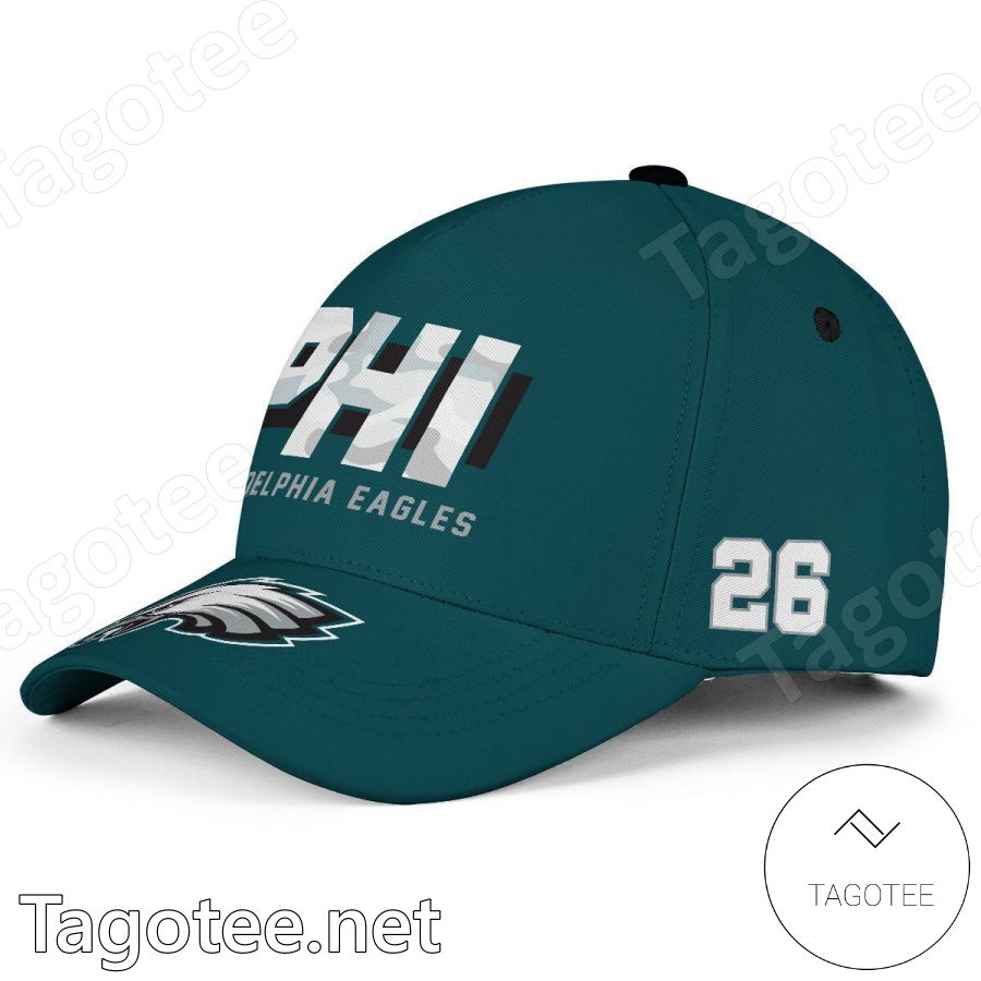 Number 26 Philadelphia Eagles Super Bowl LVII Classic Cap Hat