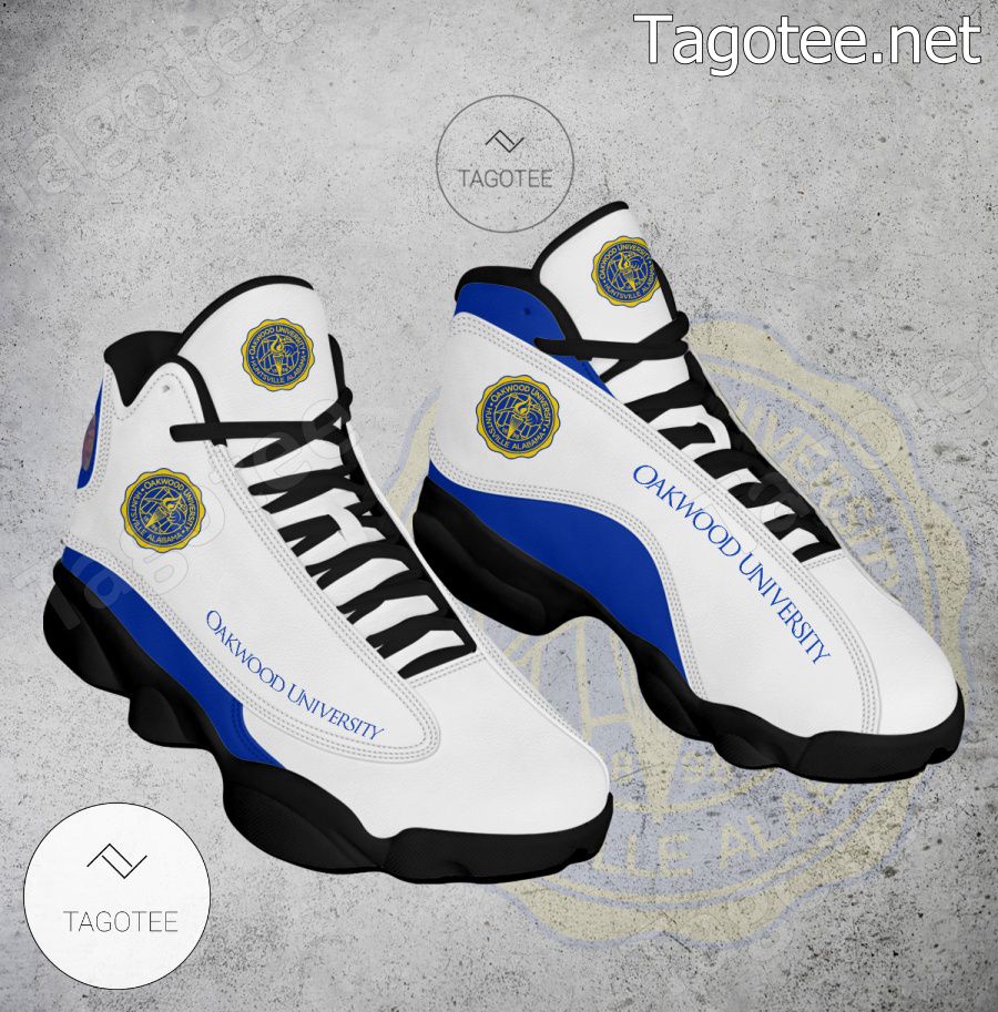 Oakwood University Logo Air Jordan 13 Shoes - EmonShop a