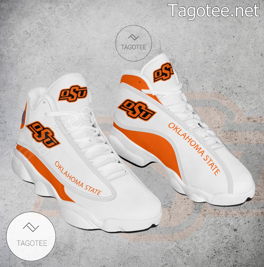 Oklahoma State NCAA Logo Air Jordan 13 Shoes - BiShop