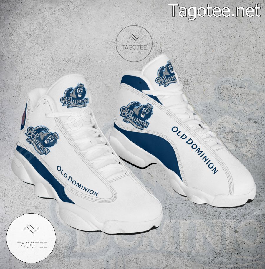 Old Dominion NCAA Logo Air Jordan 13 Shoes - BiShop