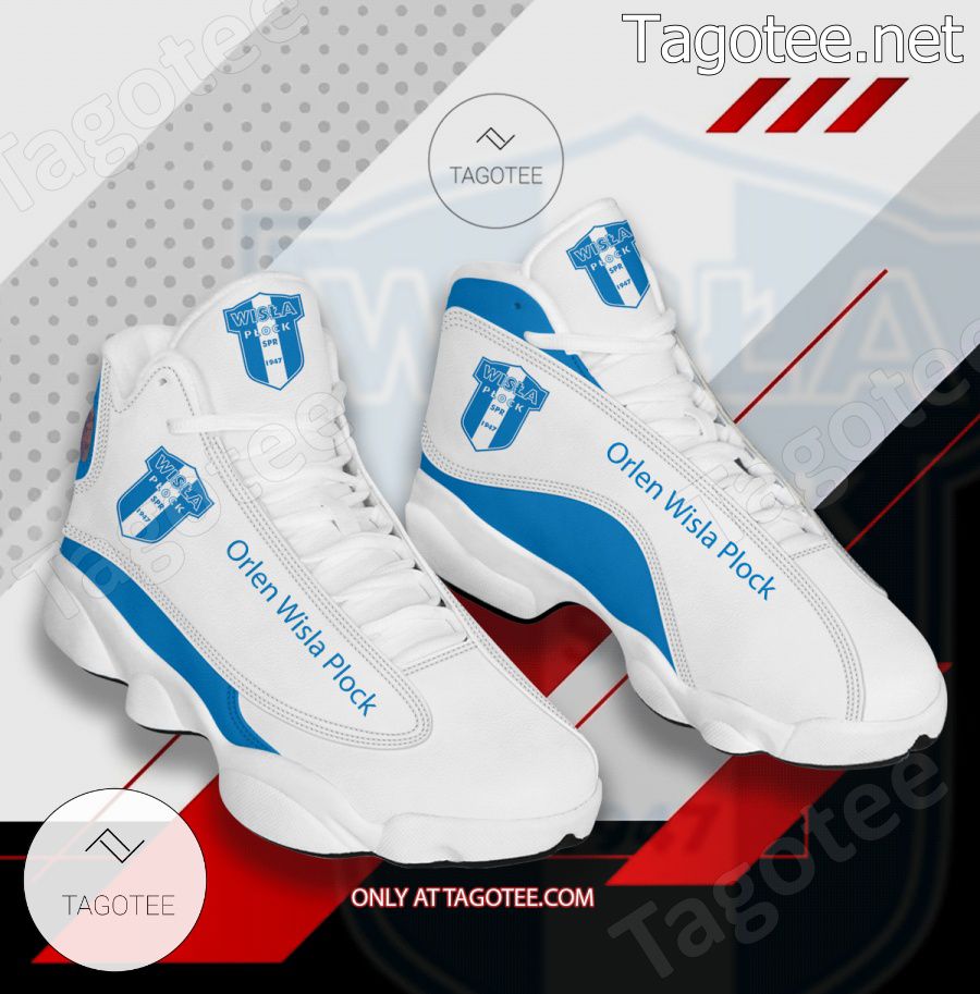 Orlen Wisla Plock Handball Logo Air Jordan 13 Shoes - BiShop