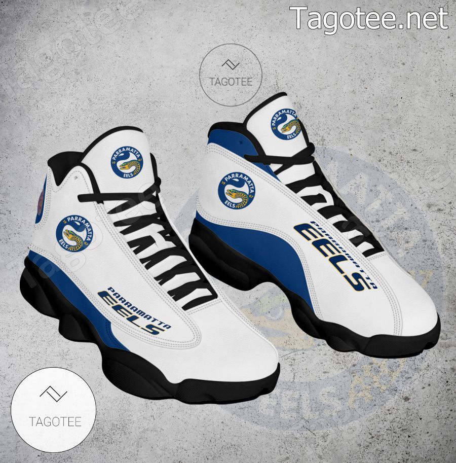 Parramatta Eels Logo Air Jordan 13 Shoes - EmonShop a