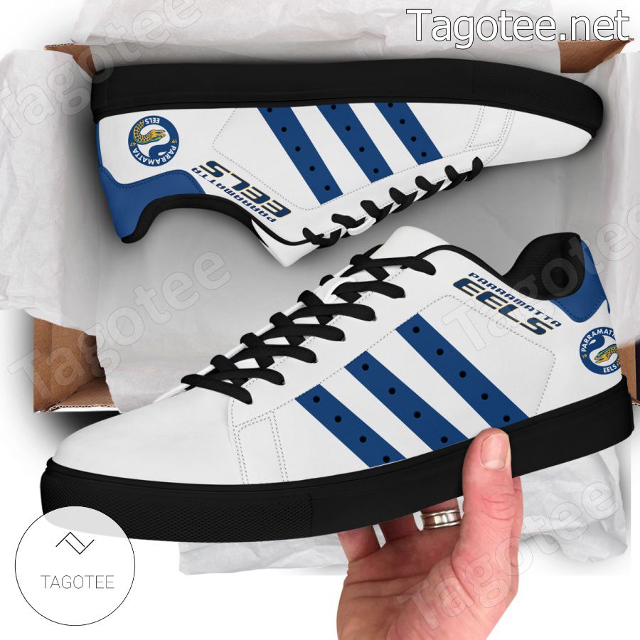 Parramatta Eels NRL Logo Stan Smith Shoes - EmonShop a