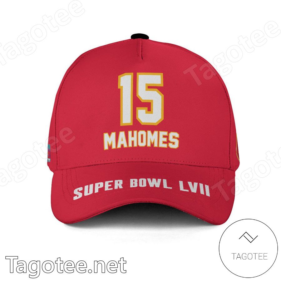 Patrick Mahomes 15 Kansas City Chiefs 2023 Super Bowl LVII Classic Cap Hat