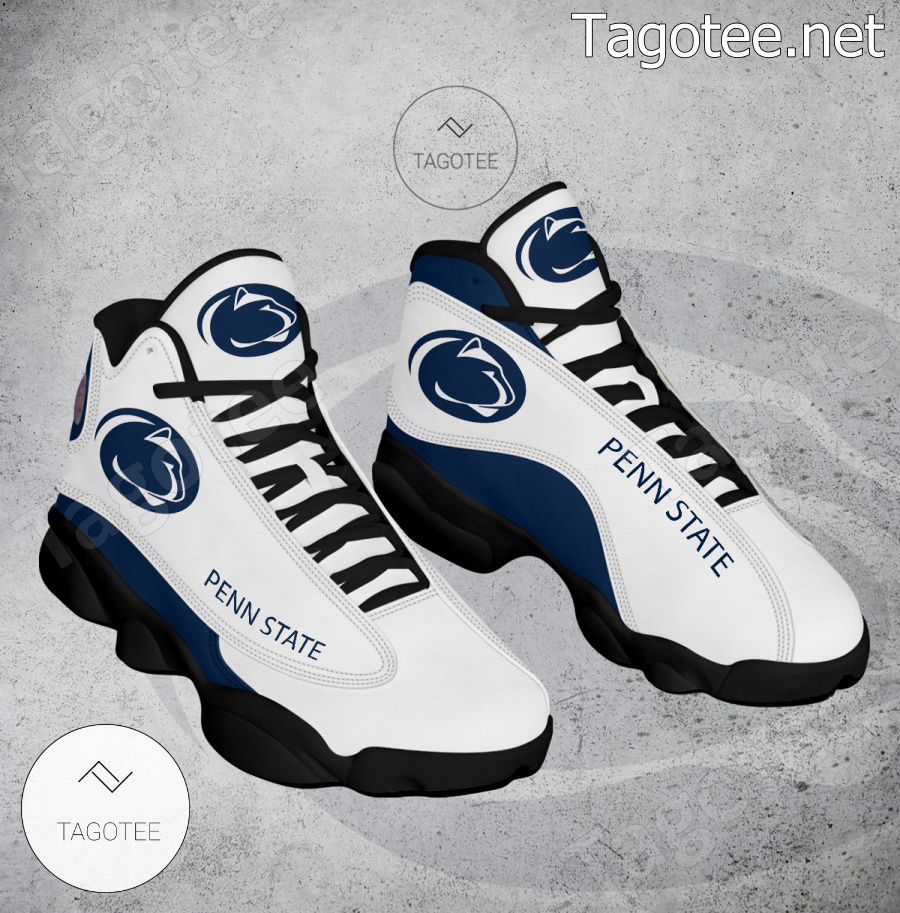 Penn State NCAA Logo Air Jordan 13 Shoes - BiShop a