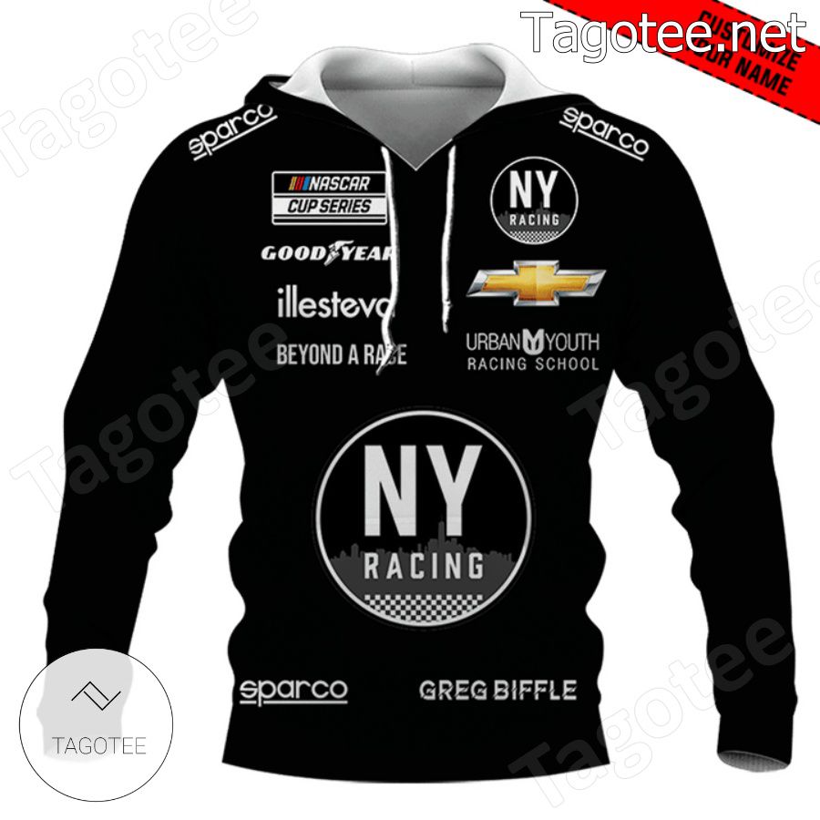 Personalized Car Racing Ny Racing Team Hoodie a