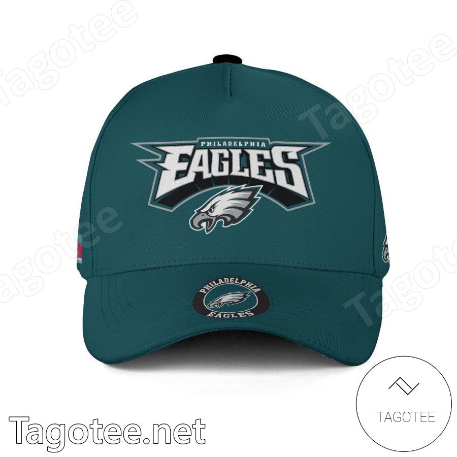 Philadelphia Eagles Super Bowl LVII With Circle Logo Classic Cap Hat