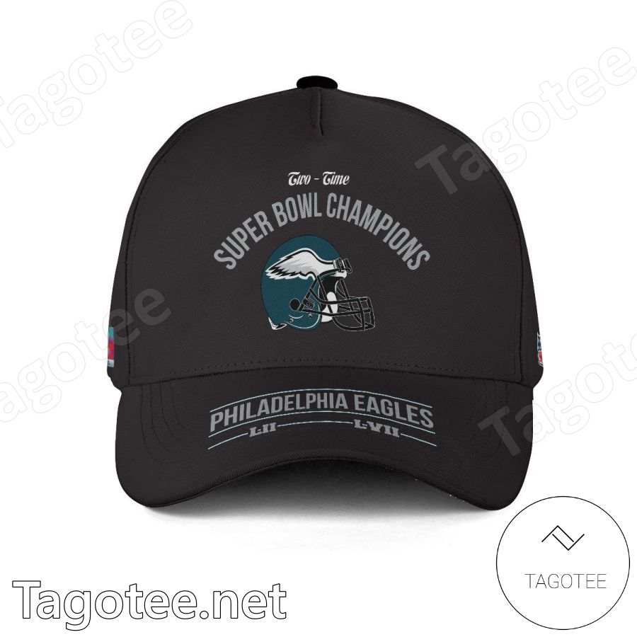 Philadelphia Eagles Two Time Super Bowl Champions Classic Cap Hat