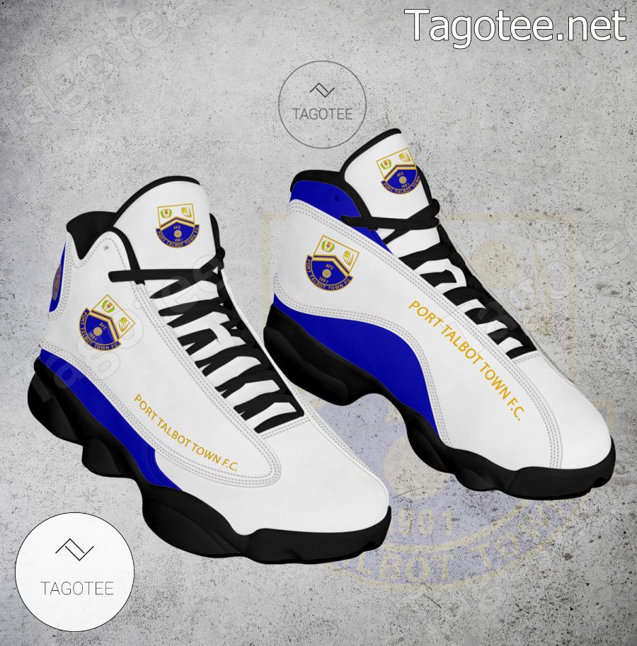 Port Talbot Town Logo Air Jordan 13 Shoes - EmonShop a