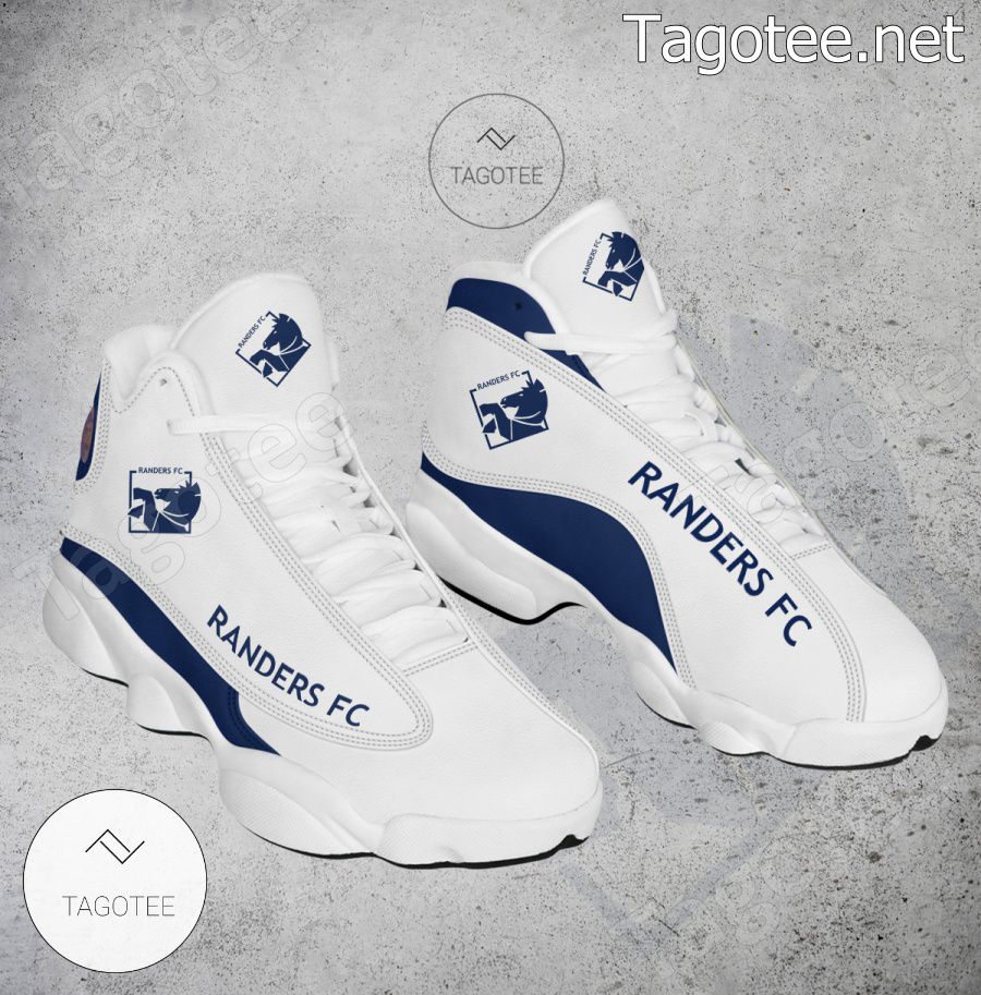 Randers FC Logo Air Jordan 13 Shoes - EmonShop