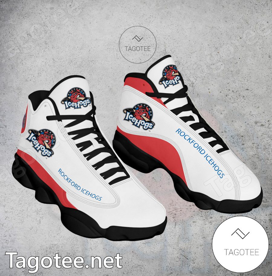 Rockford IceHogs Club Air Jordan 13 Shoes - BiShop a